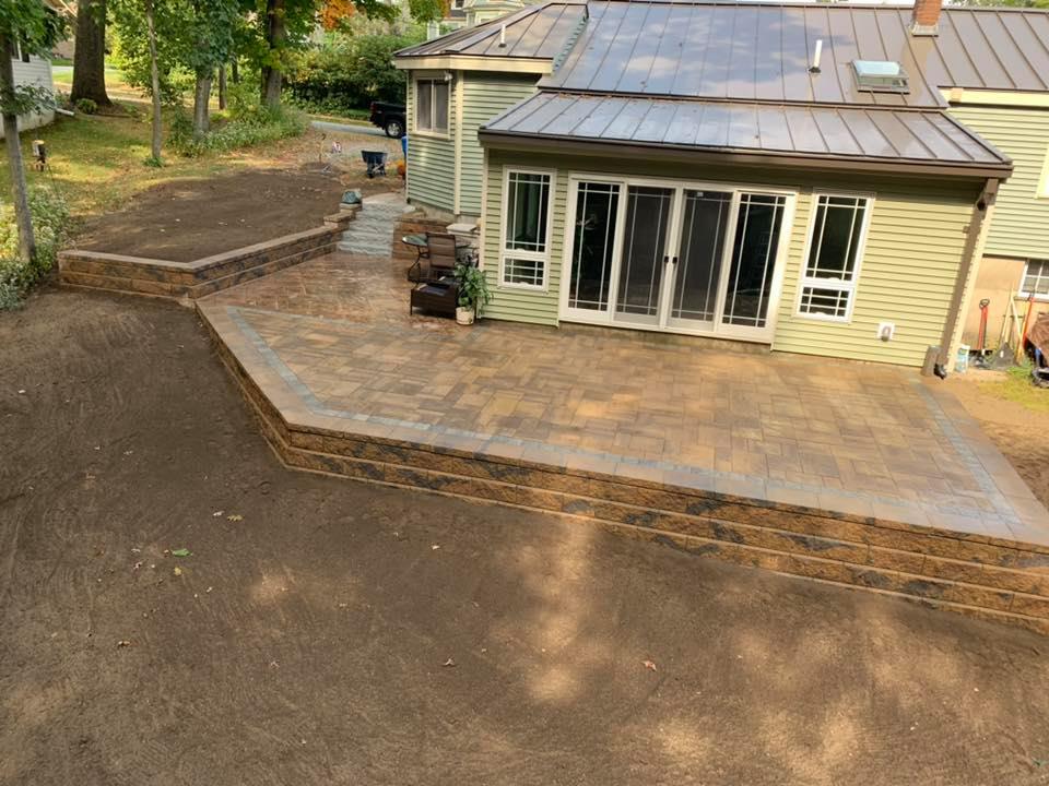 Grove Street Retaining Wall & Patio - 10