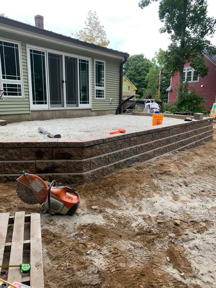 Grove Street Retaining Wall & Patio - 3
