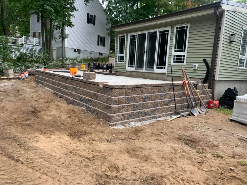 Grove Street Retaining Wall & Patio - 5