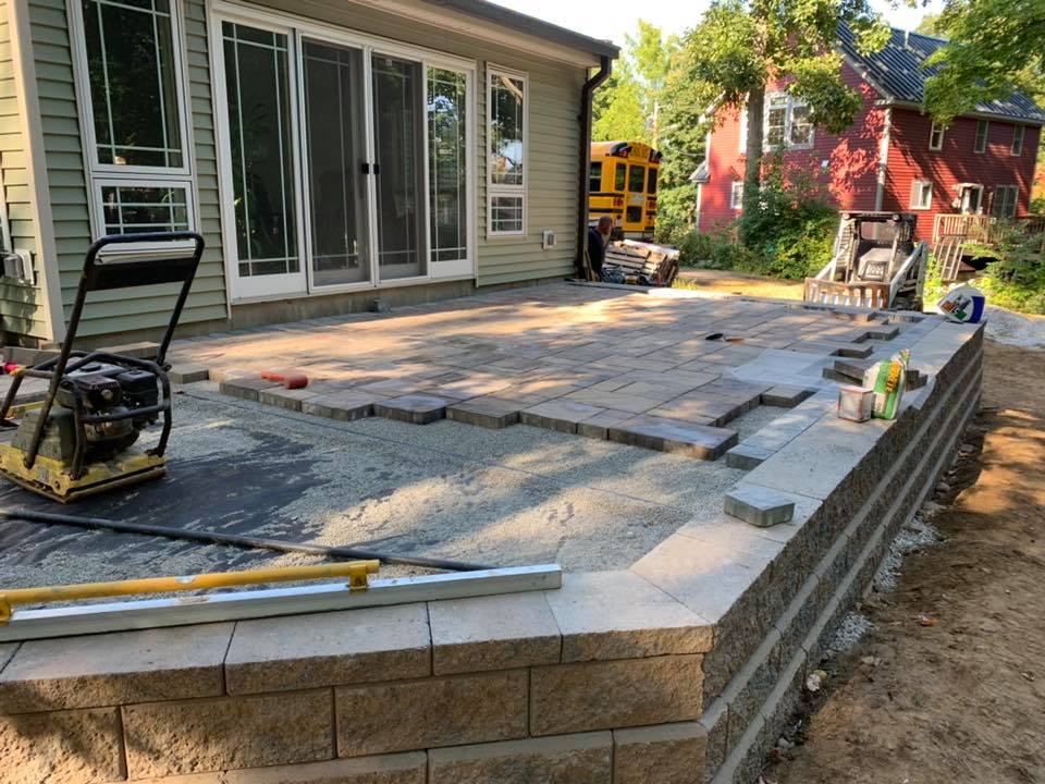 Grove Street Retaining Wall & Patio - 6
