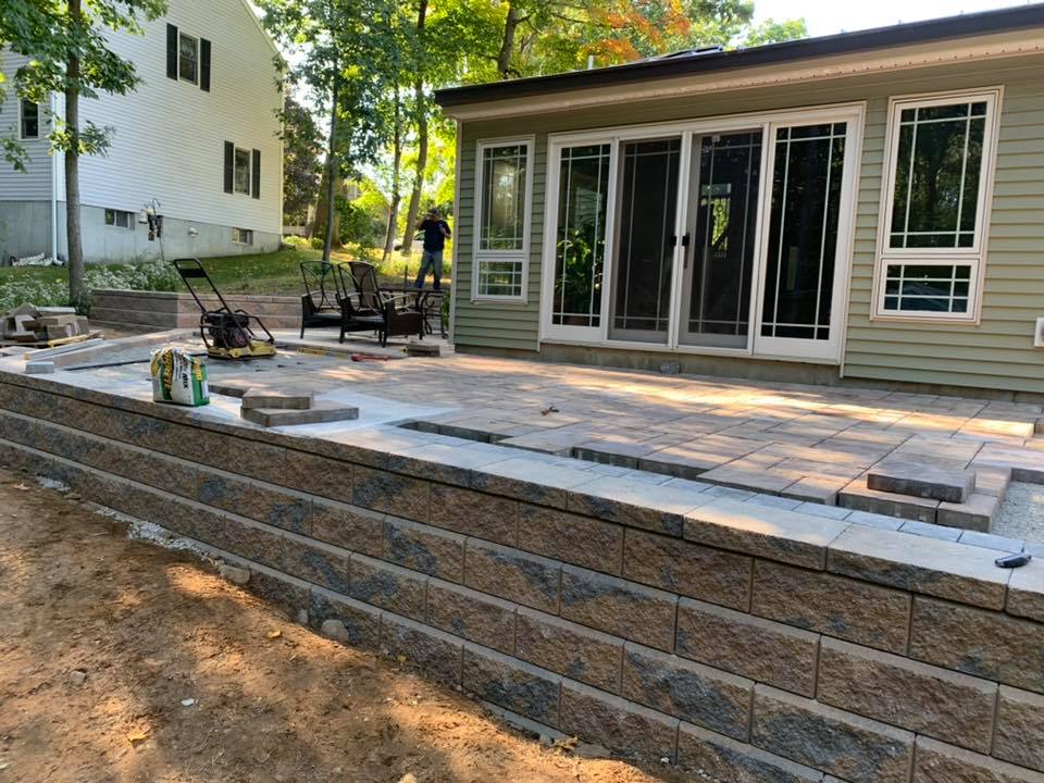 Grove Street Retaining Wall & Patio - 7