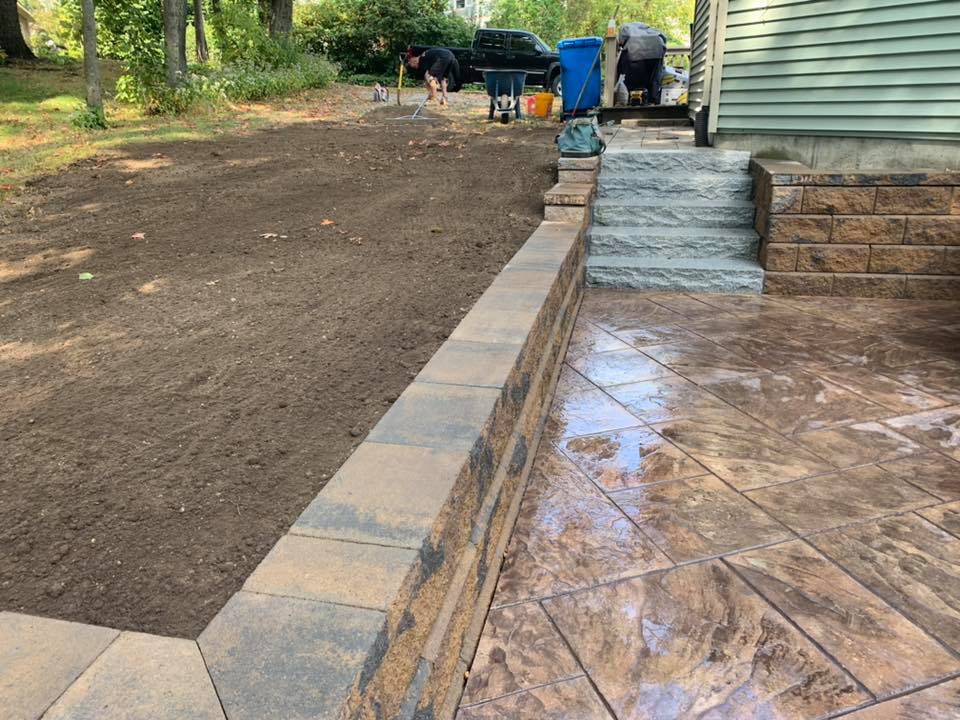 Grove Street Retaining Wall & Patio - 8