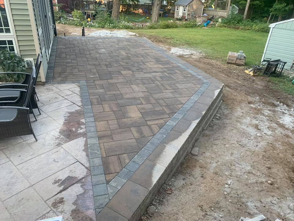 Grove Street Retaining Wall & Patio - 9