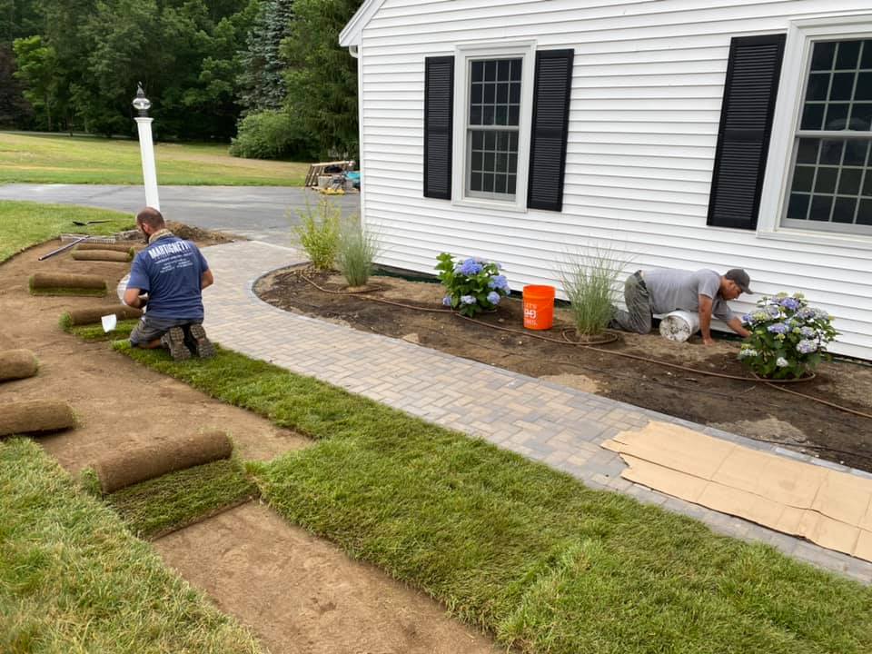 West Newbury Sod Installation